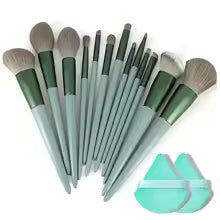 kit Soft makeup brush set